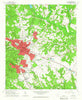Aiken South Carolina Historical topographic map, 1:24000 scale, 7.5 X 7.5 Minute, Year 1964