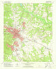 Aiken South Carolina Historical topographic map, 1:24000 scale, 7.5 X 7.5 Minute, Year 1964