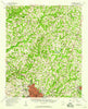 Anderson South Carolina Historical topographic map, 1:62500 scale, 15 X 15 Minute, Year 1957