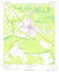 Andrews South Carolina Historical topographic map, 1:24000 scale, 7.5 X 7.5 Minute, Year 1943