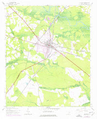 Andrews South Carolina Historical topographic map, 1:24000 scale, 7.5 X 7.5 Minute, Year 1943