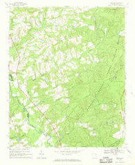 Angelus South Carolina Historical topographic map, 1:24000 scale, 7.5 X 7.5 Minute, Year 1967