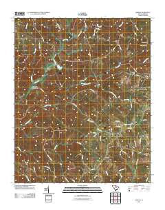 Armenia South Carolina Historical topographic map, 1:24000 scale, 7.5 X 7.5 Minute, Year 2011