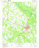 Bamberg South Carolina Historical topographic map, 1:24000 scale, 7.5 X 7.5 Minute, Year 1979