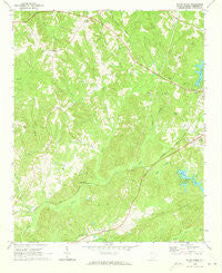 Baton Rouge South Carolina Historical topographic map, 1:24000 scale, 7.5 X 7.5 Minute, Year 1969