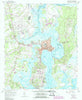 Beaufort South Carolina Historical topographic map, 1:24000 scale, 7.5 X 7.5 Minute, Year 1958