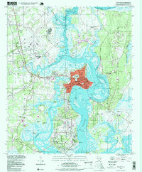Beaufort South Carolina Historical topographic map, 1:24000 scale, 7.5 X 7.5 Minute, Year 1998