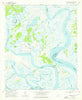 Bennetts Point South Carolina Historical topographic map, 1:24000 scale, 7.5 X 7.5 Minute, Year 1960