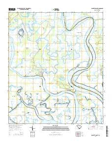Bennetts Point South Carolina Current topographic map, 1:24000 scale, 7.5 X 7.5 Minute, Year 2014