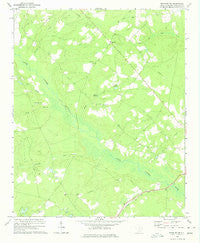 Bethune NW South Carolina Historical topographic map, 1:24000 scale, 7.5 X 7.5 Minute, Year 1970