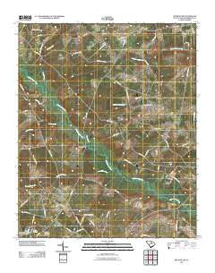 Bethune NW South Carolina Historical topographic map, 1:24000 scale, 7.5 X 7.5 Minute, Year 2011