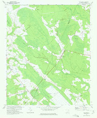 Bingham South Carolina Historical topographic map, 1:24000 scale, 7.5 X 7.5 Minute, Year 1972