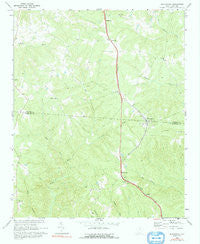 Blackstock South Carolina Historical topographic map, 1:24000 scale, 7.5 X 7.5 Minute, Year 1968