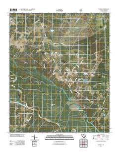 Blakely South Carolina Historical topographic map, 1:24000 scale, 7.5 X 7.5 Minute, Year 2011