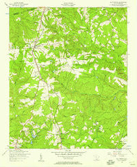 Blythewood South Carolina Historical topographic map, 1:24000 scale, 7.5 X 7.5 Minute, Year 1953