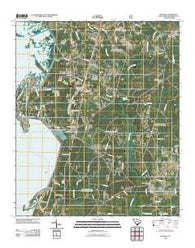 Bonneau South Carolina Historical topographic map, 1:24000 scale, 7.5 X 7.5 Minute, Year 2011