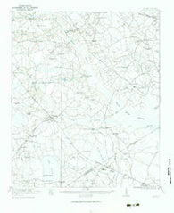 Bowman South Carolina Historical topographic map, 1:62500 scale, 15 X 15 Minute, Year 1921