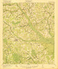 Bowman South Carolina Historical topographic map, 1:62500 scale, 15 X 15 Minute, Year 1921