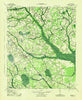 Bowman South Carolina Historical topographic map, 1:62500 scale, 15 X 15 Minute, Year 1943