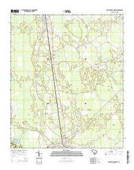 Branchville North South Carolina Current topographic map, 1:24000 scale, 7.5 X 7.5 Minute, Year 2014