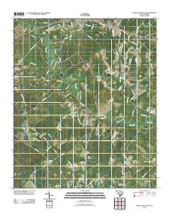 Branchville South South Carolina Historical topographic map, 1:24000 scale, 7.5 X 7.5 Minute, Year 2011