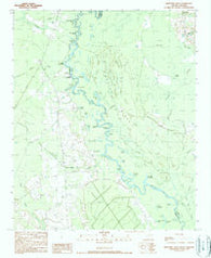 Brittons Neck South Carolina Historical topographic map, 1:24000 scale, 7.5 X 7.5 Minute, Year 1990