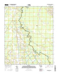 Brittons Neck South Carolina Current topographic map, 1:24000 scale, 7.5 X 7.5 Minute, Year 2014