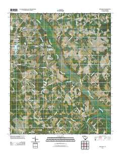 Brogdon South Carolina Historical topographic map, 1:24000 scale, 7.5 X 7.5 Minute, Year 2011