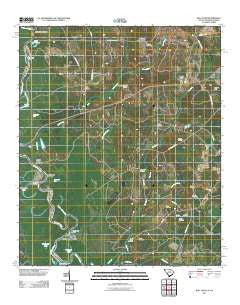 Bull Pond South Carolina Historical topographic map, 1:24000 scale, 7.5 X 7.5 Minute, Year 2011