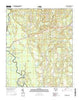 Bull Pond South Carolina Current topographic map, 1:24000 scale, 7.5 X 7.5 Minute, Year 2014