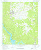 Calhoun Falls South Carolina Historical topographic map, 1:24000 scale, 7.5 X 7.5 Minute, Year 1964