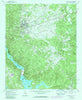 Calhoun Falls South Carolina Historical topographic map, 1:24000 scale, 7.5 X 7.5 Minute, Year 1964
