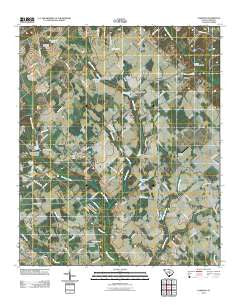 Cameron South Carolina Historical topographic map, 1:24000 scale, 7.5 X 7.5 Minute, Year 2011
