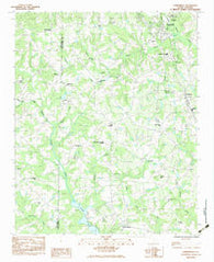 Campobello South Carolina Historical topographic map, 1:24000 scale, 7.5 X 7.5 Minute, Year 1983