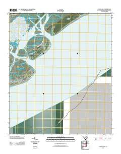 Capers Inlet South Carolina Historical topographic map, 1:24000 scale, 7.5 X 7.5 Minute, Year 2011