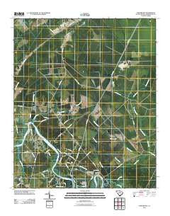 Carvers Bay South Carolina Historical topographic map, 1:24000 scale, 7.5 X 7.5 Minute, Year 2011