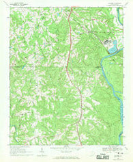 Catawba South Carolina Historical topographic map, 1:24000 scale, 7.5 X 7.5 Minute, Year 1968