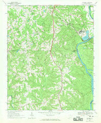Catawba South Carolina Historical topographic map, 1:24000 scale, 7.5 X 7.5 Minute, Year 1968