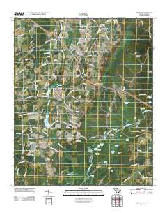 Centenary South Carolina Historical topographic map, 1:24000 scale, 7.5 X 7.5 Minute, Year 2011
