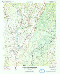 Centenary South Carolina Historical topographic map, 1:24000 scale, 7.5 X 7.5 Minute, Year 1947