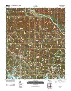 Chapin South Carolina Historical topographic map, 1:24000 scale, 7.5 X 7.5 Minute, Year 2011