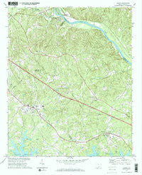 Chapin South Carolina Historical topographic map, 1:24000 scale, 7.5 X 7.5 Minute, Year 1971
