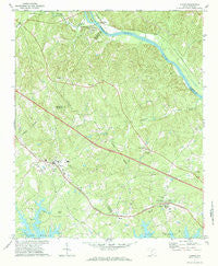 Chapin South Carolina Historical topographic map, 1:24000 scale, 7.5 X 7.5 Minute, Year 1971