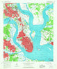 Charleston South Carolina Historical topographic map, 1:24000 scale, 7.5 X 7.5 Minute, Year 1958