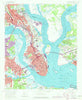 Charleston South Carolina Historical topographic map, 1:24000 scale, 7.5 X 7.5 Minute, Year 1958