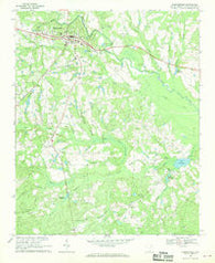 Chesterfield South Carolina Historical topographic map, 1:24000 scale, 7.5 X 7.5 Minute, Year 1968