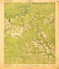 Chicora South Carolina Historical topographic map, 1:62500 scale, 15 X 15 Minute, Year 1921