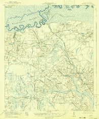 Chicora South Carolina Historical topographic map, 1:62500 scale, 15 X 15 Minute, Year 1921