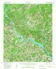 Clarks Hill South Carolina Historical topographic map, 1:62500 scale, 15 X 15 Minute, Year 1941