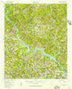 Clarks Hill South Carolina Historical topographic map, 1:62500 scale, 15 X 15 Minute, Year 1941